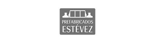 logo-portada prefabricados estevez_BN
